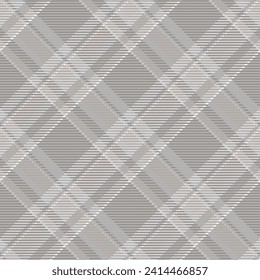 Seamless pattern of scottish tartan plaid. Repeatable background with check fabric texture. Flat vector backdrop of striped textile print.