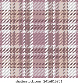 Seamless pattern of scottish tartan plaid. Repeatable background with check fabric texture. Flat vector backdrop of striped textile print.