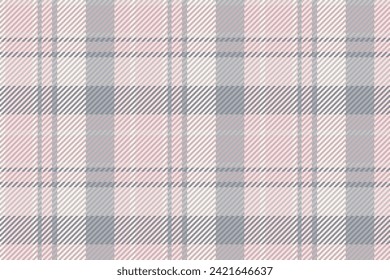 Seamless pattern of scottish tartan plaid. Repeatable background with check fabric texture. Flat vector backdrop of striped textile print.