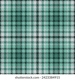Seamless pattern of scottish tartan plaid. Repeatable background with check fabric texture. Flat vector backdrop of striped textile print.