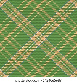 Patrón sin foco de platija escocesa. Fondo repetible con textura de tela de comprobación. Fondo vectorial plano de la impresión textil rayada.