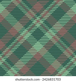 Seamless pattern of scottish tartan plaid. Repeatable background with check fabric texture. Flat vector backdrop of striped textile print.
