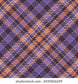 Seamless pattern of scottish tartan plaid. Repeatable background with check fabric texture. Flat vector backdrop of striped textile print.