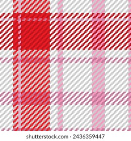 Seamless pattern of scottish tartan plaid. Repeatable background with check fabric texture. Flat vector backdrop of striped textile print.