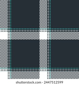 Seamless pattern of Scottish tartan plaid. Repeatable background with check fabric texture. Flat vector backdrop of striped textile print.
