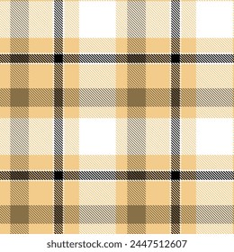 Seamless pattern of Scottish tartan plaid. Repeatable background with check fabric texture. Flat vector backdrop of striped textile print.