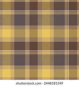 Seamless pattern of Scottish tartan plaid. Repeatable background with check fabric texture. Flat vector backdrop of striped textile print.