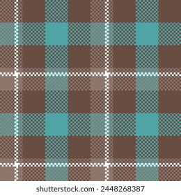 Patrón sin costuras de escocés tartán a cuadros. Fondo repetible con textura de tela a cuadros. Fondo de Vector plano de estampado textil a rayas.