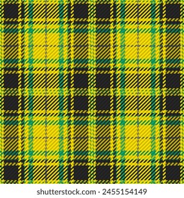 Seamless pattern of scottish tartan plaid. Repeatable background with check fabric texture. Vector backdrop striped textile print.