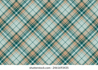 Seamless pattern of scottish tartan plaid. Repeatable background with check fabric texture. Vector backdrop striped textile print.