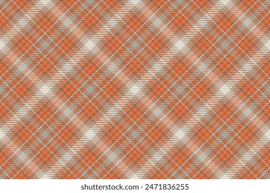 Seamless pattern of scottish tartan plaid. Repeatable background with check fabric texture. Vector backdrop striped textile print.