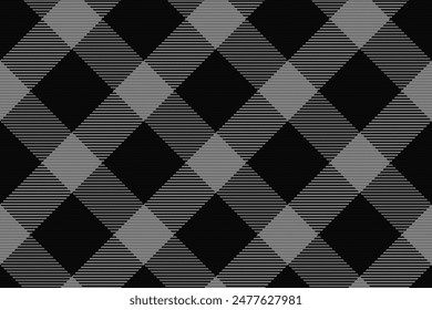Patrón sin fisuras de cuadros escoceses de tartán. Fondo repetible con textura de tela a cuadros. Fondo de Vector estampado textil a rayas.