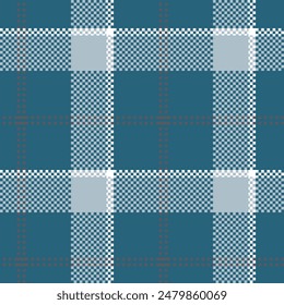 Patrón sin fisuras de cuadros escoceses de tartán. Fondo repetible con textura de tela a cuadros. Fondo de Vector plano de estampado textil a rayas.