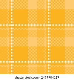 Seamless pattern of scottish tartan plaid. Repeatable background with check fabric texture. Flat vector backdrop of striped textile print.