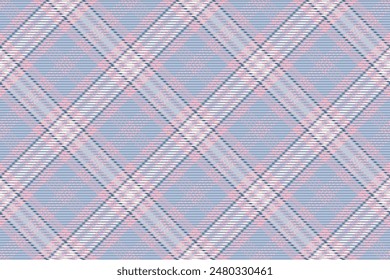 Seamless pattern of scottish tartan plaid. Repeatable background with check fabric texture. Vector backdrop striped textile print.