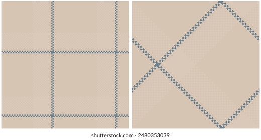 Patrón sin fisuras de cuadros escoceses de tartán. Fondo repetible con textura de tela a cuadros. Fondo de Vector plano de estampado textil a rayas.