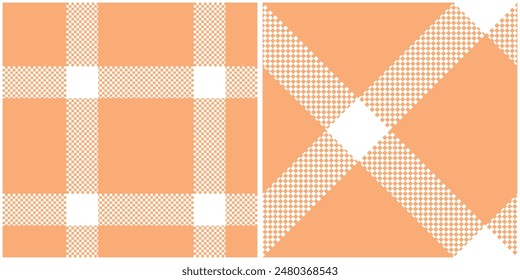 Seamless pattern of scottish tartan plaid. Repeatable background with check fabric texture. Flat vector backdrop of striped textile print.