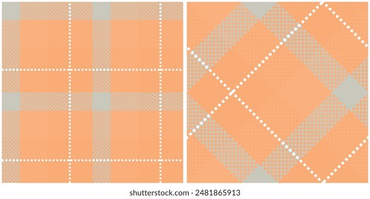 Seamless pattern of scottish tartan plaid. Repeatable background with check fabric texture. Flat vector backdrop of striped textile print.