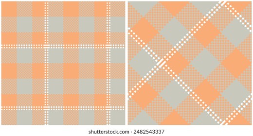 Seamless pattern of scottish tartan plaid. Repeatable background with check fabric texture. Flat vector backdrop of striped textile print.