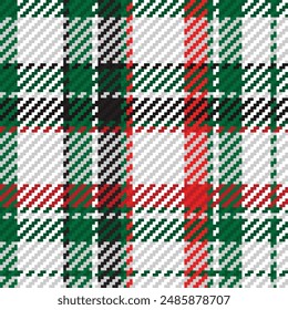 Patrón sin fisuras de cuadros escoceses de tartán. Fondo repetible con textura de tela a cuadros. Fondo de Vector estampado textil a rayas.