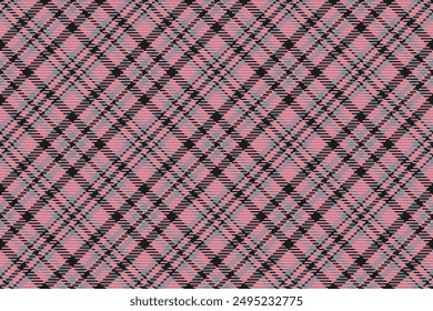 Seamless pattern of scottish tartan plaid. Repeatable background with check fabric texture. Vector backdrop striped textile print.