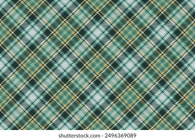 Seamless pattern of scottish tartan plaid. Repeatable background with check fabric texture. Vector backdrop striped textile print.