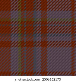 Seamless pattern of scottish tartan plaid. Repeatable background with check fabric texture. Vector backdrop striped textile print.