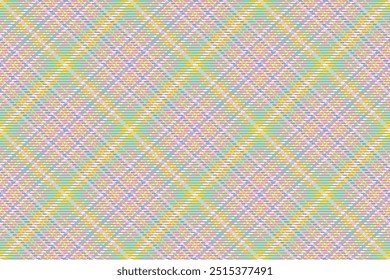 Seamless pattern of scottish tartan plaid. Repeatable background with check fabric texture. Vector backdrop striped textile print.