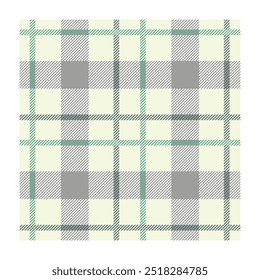 Patrón transparente de cuadros escoceses de tartán. Fondo repetible con textura de tela a cuadros. Fondo de Vector plano de estampado textil a rayas.