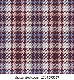 Padrão contínuo de tartan escocês xadrez. Fundo repetível com textura de tecido de verificação. Impressão têxtil listrada de fundo de vetor.