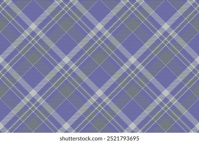 Seamless pattern of scottish tartan plaid. Repeatable background with check fabric texture. Vector backdrop striped textile print.