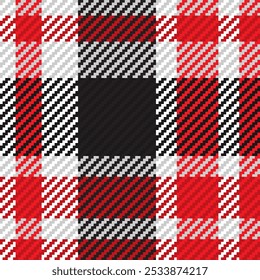 Patrón sin fisuras de cuadros escoceses de tartán. Fondo repetible con textura de tela a cuadros. Fondo de Vector estampado textil a rayas.