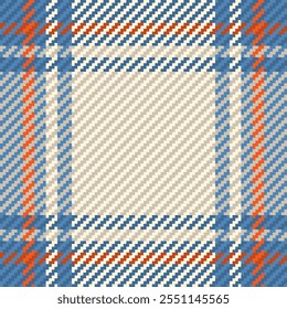 Seamless pattern of scottish tartan plaid. Repeatable background with check fabric texture. Vector backdrop striped textile print.