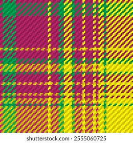 Seamless pattern of scottish tartan plaid. Repeatable background with check fabric texture. Vector backdrop striped textile print.