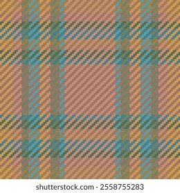 Seamless pattern of scottish tartan plaid. Repeatable background with check fabric texture. Vector backdrop striped textile print.