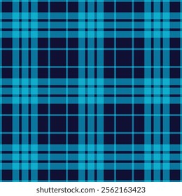 Seamless pattern of Scottish tartan plaid. Repeatable background with check fabric texture. Vector backdrop striped 