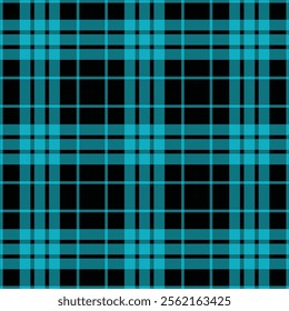 Seamless pattern of Scottish tartan plaid. Repeatable background with check fabric texture. Vector backdrop striped 
