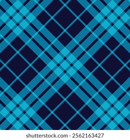 Seamless pattern of Scottish tartan plaid. Repeatable background with check fabric texture. Vector backdrop striped 