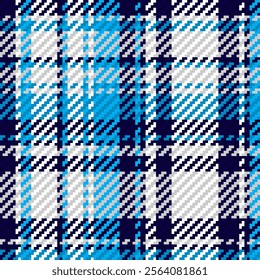 Seamless pattern of scottish tartan plaid. Repeatable background with check fabric texture. Vector backdrop striped textile print.