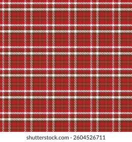 Seamless pattern of scottish tartan plaid. Checkered plaid pattern tablecloth fabric design. Traditional scottish fabric plaid. EPS vector illustration