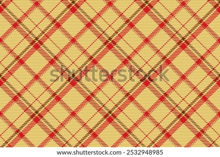 Seamless pattern of scottish tartan plaid. Repeatable background with check fabric texture. Vector backdrop striped textile print.