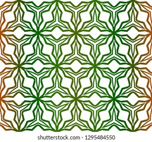 Seamless pattern For Scrapbook. Stylish Fashion Design Background. Vector illustration. Green, brown color.