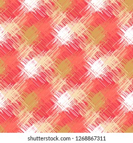 Seamless pattern of scrawl. Careless scratchy pen or pencil doodles. Vector illustration. Can be used for wallpaper, textile, invitation card, wrapping, web page background.