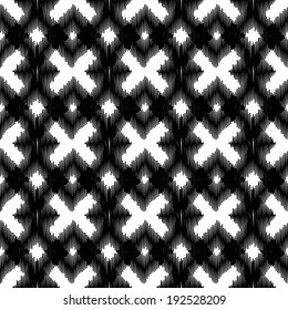 Seamless Pattern, Scribble Style. The Color Is Changeable By One Click.  