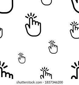 seamless pattern with scroll  icon