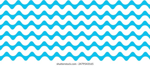 seamless pattern of sea waves background suitable for summer vibes