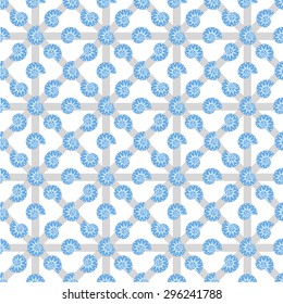 seamless pattern, seashells.