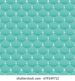 Seamless pattern with seashells for wrapping paper, wallpaper, web page background and more. Vector illustration. EPS10.