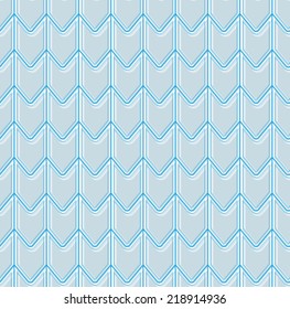 seamless pattern seems like tiles on the roof with blue color