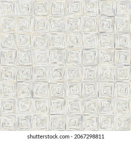 Seamless pattern. The semblance of an old parquet. Light shades.